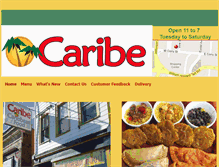 Tablet Screenshot of caribeonvine.com